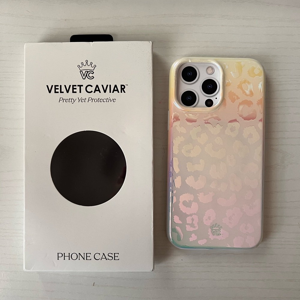 Velvet caviar iPhone 13 Pro Max case